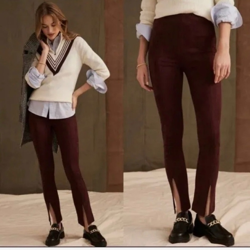 Gorgeous plum pants from Anthropologie!
